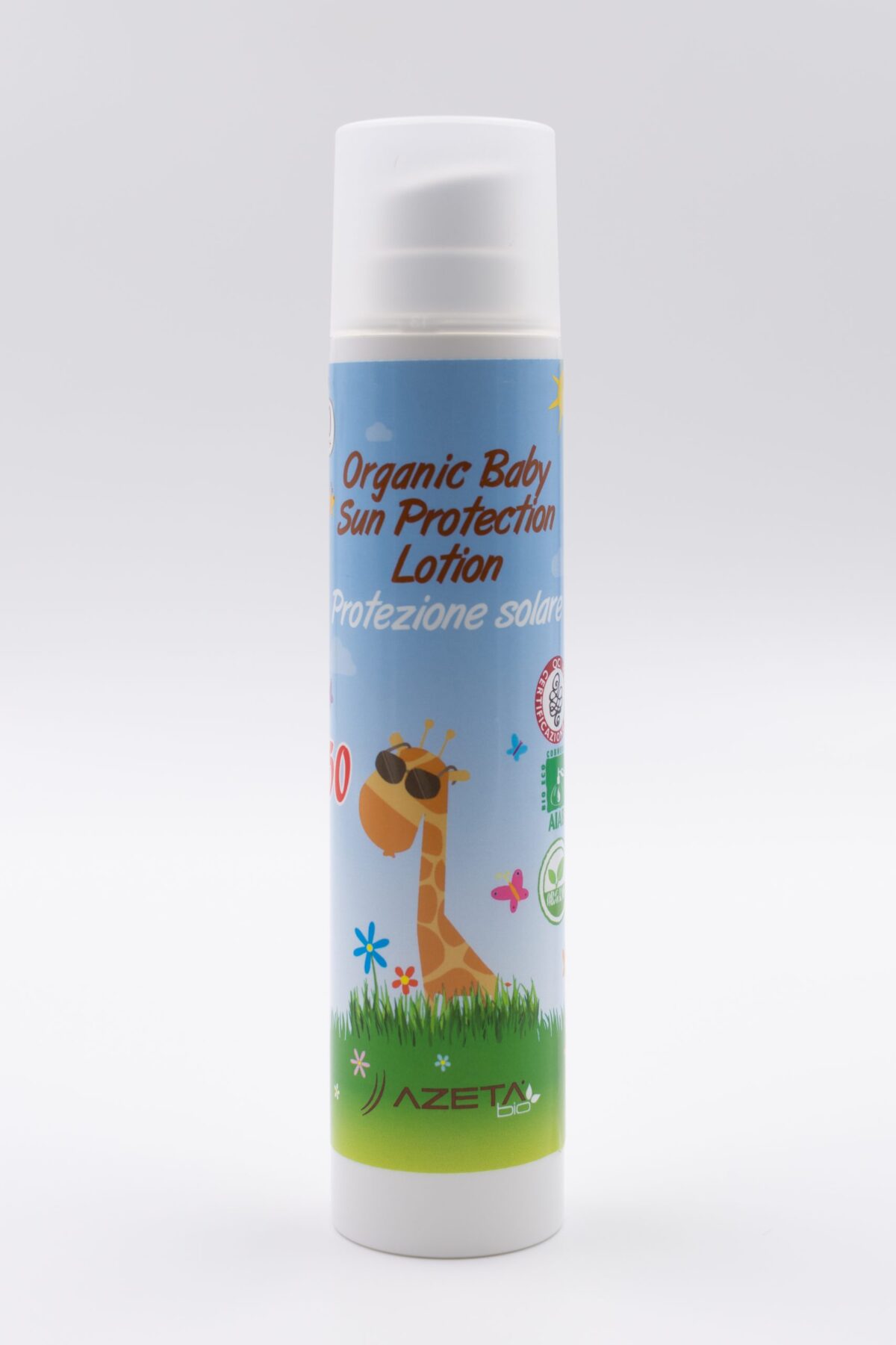 ORGANIC BABY SUN PROTECTION LOTION 50 AZETA bio