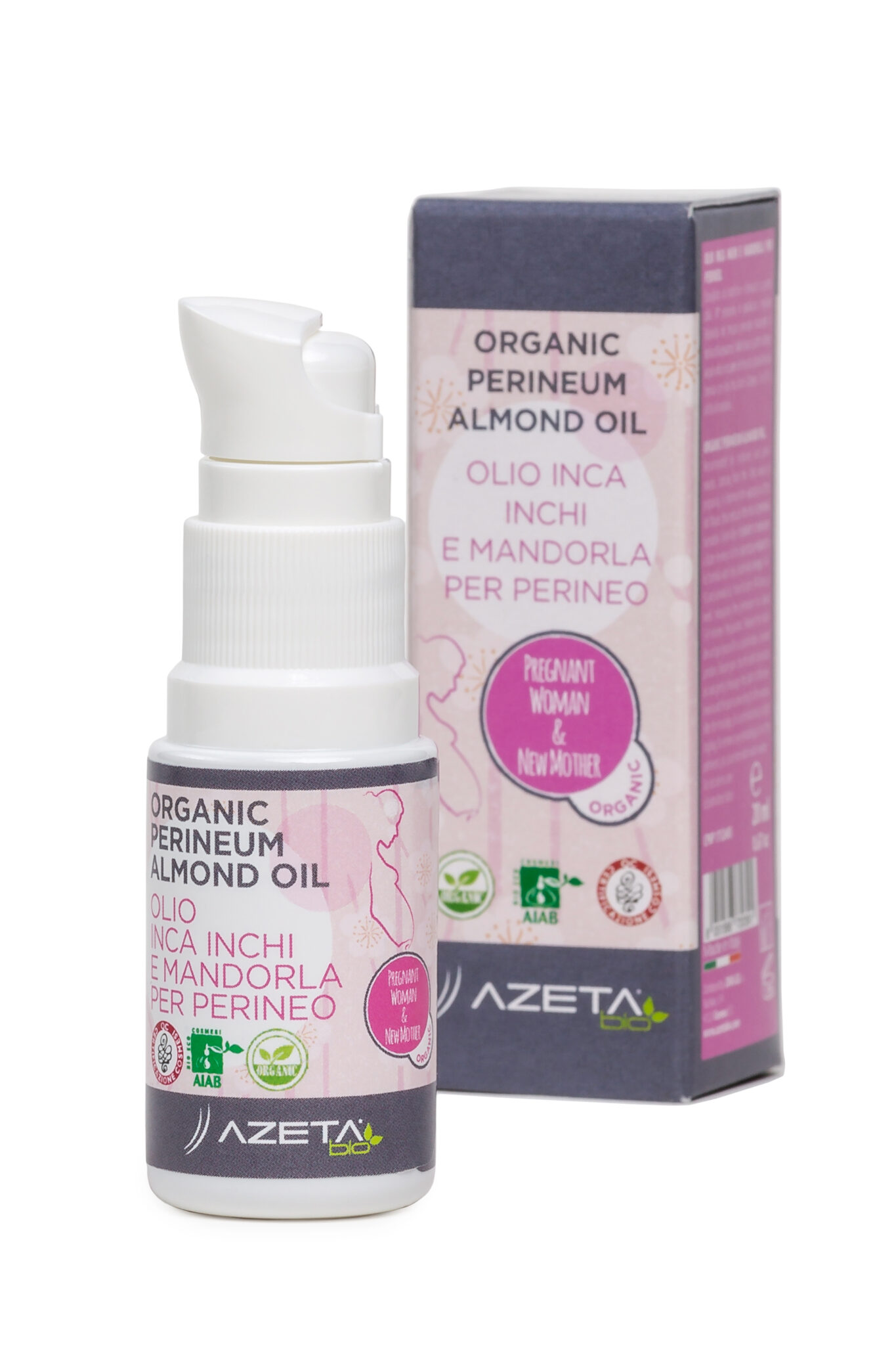 ORGANIC PERINEUM ALMOND OIL AZETA bio