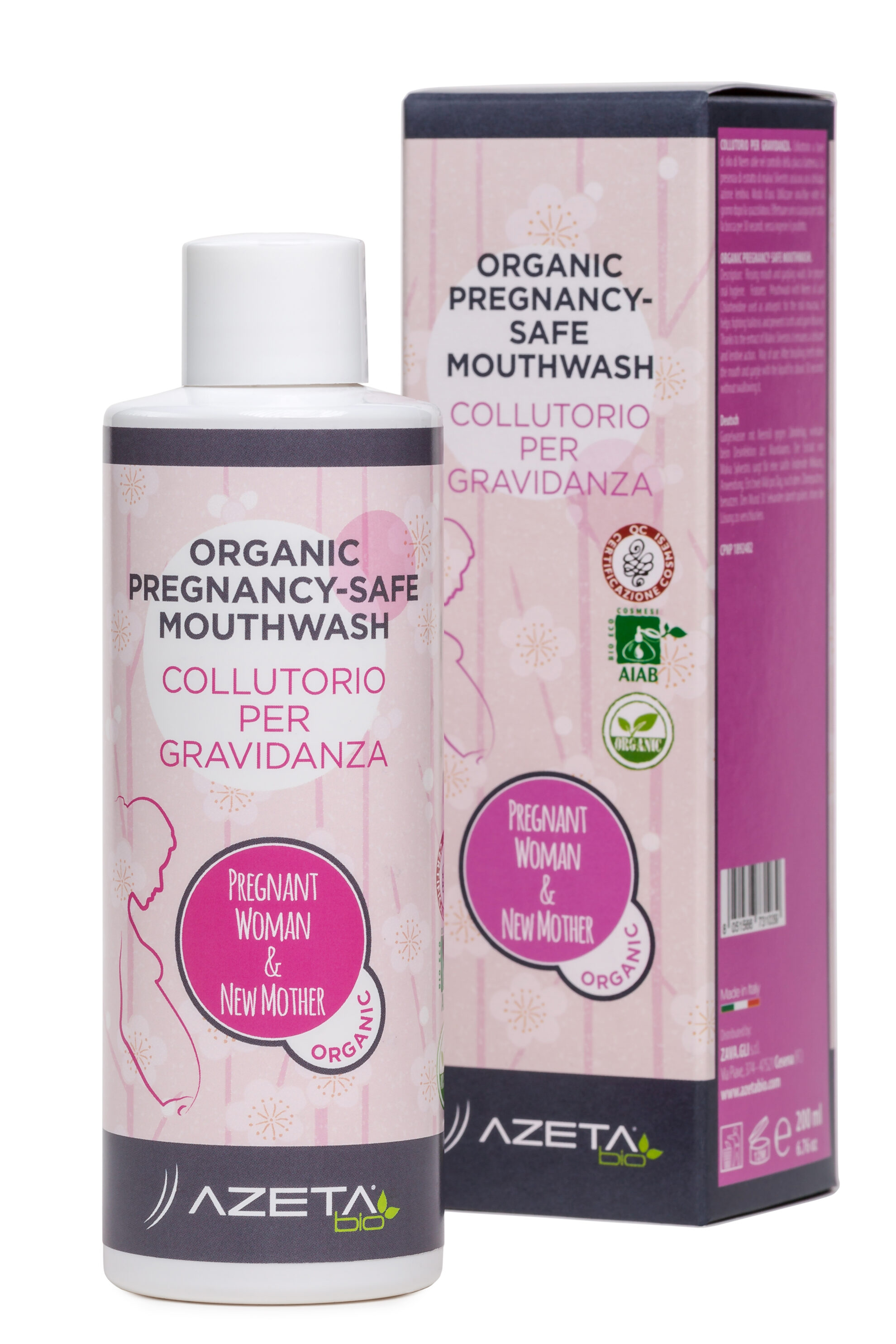 ORGANIC PREGNANCYSAFE MOUTHWASH AZETA bio